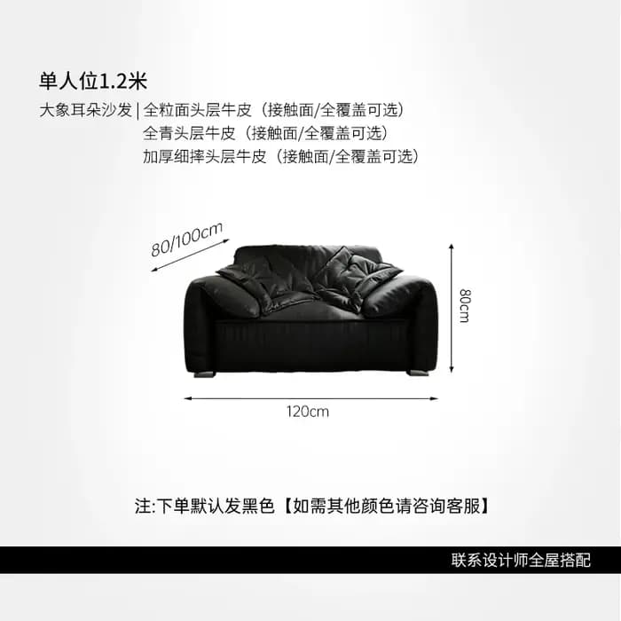 Salon Waterprof canapé coussin design adultes salon moderne canapé élégant relaxant Divani Da Soggio