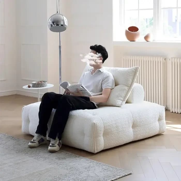 Moderne Simple Module combinaison salon canapés compressé éponge remplissage Groot luxe créatif nordique