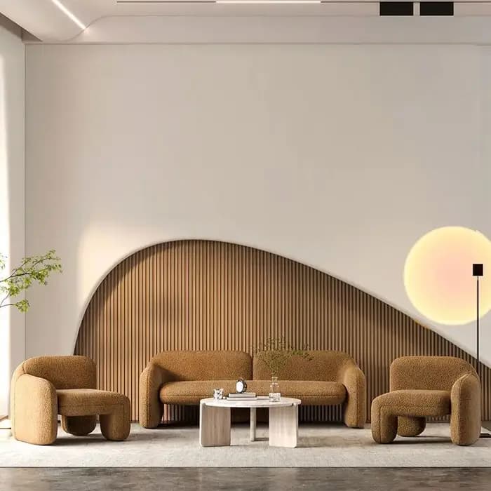 *-2025 Canapé de salon moderne de luxe de style nordique