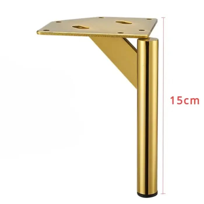 Pieds Métalliques pour Table Basse, Canapé, Lit, Chaise, Armoire, Armoires, Commode, Accessoires de
