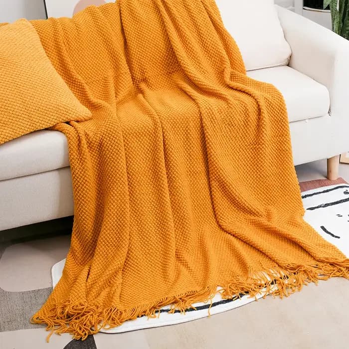 Plaid de canapé style INS