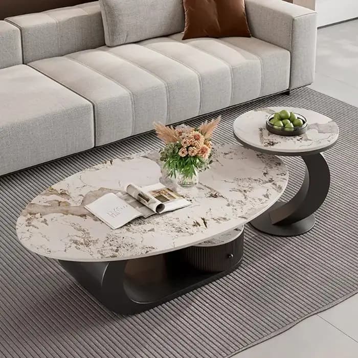 Table basse de style nordique