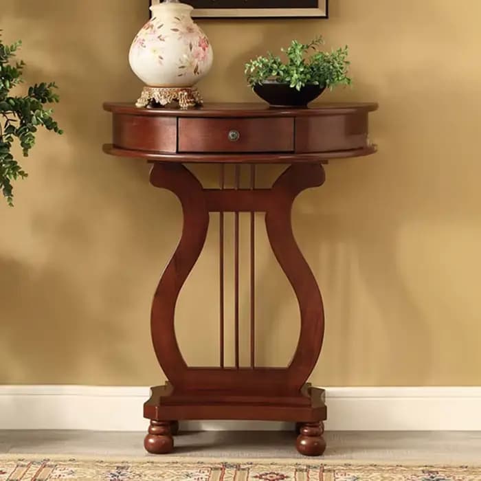Table console rustique vintage