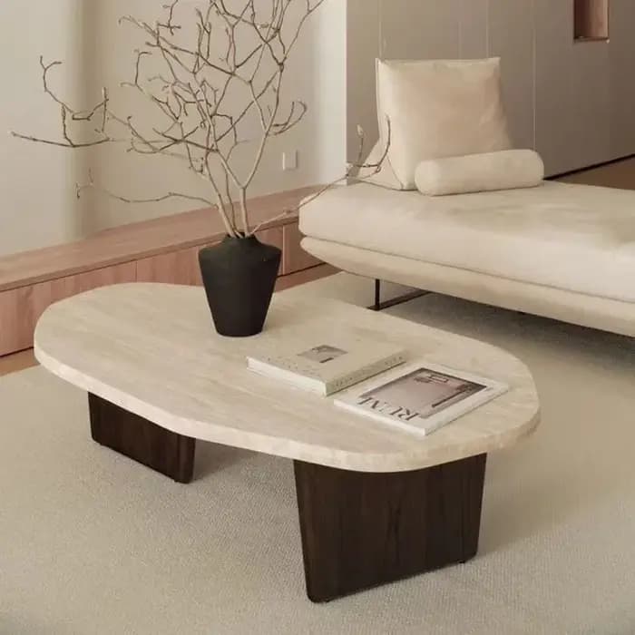 Table basse de salon en bois