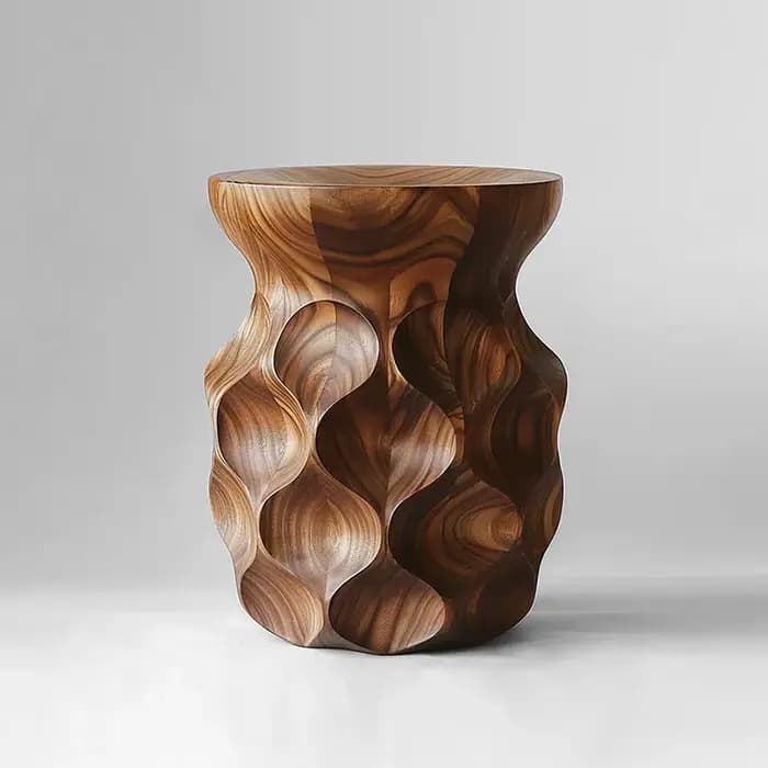 Table basse en bois, Table d'appoint Simple et créative