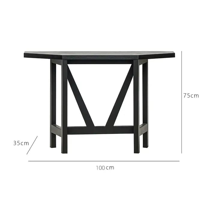 Tables de Console étroites minimalistes élégantes Tables de Console rustiques minces italiennes Cons