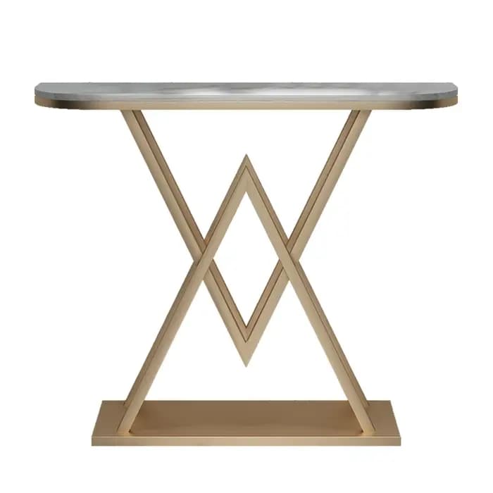 Table Console moderne en marbre, élégante, nordique, étroite et Chic, minimaliste, tendance, Meuble
