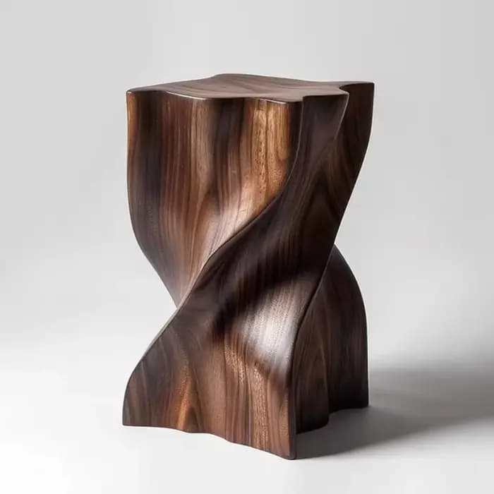 Table basse en bois, Table d'appoint Simple et créative
