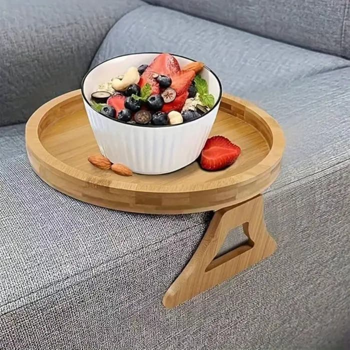 Plateau d'accoudoir de canapé pliable – Table de bras