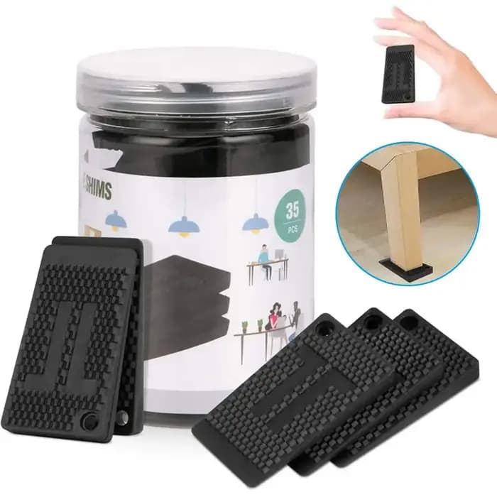 Support de canapé anti-vibration, coussinets de meubles non alds, cale de table, rondelle, stabilisa