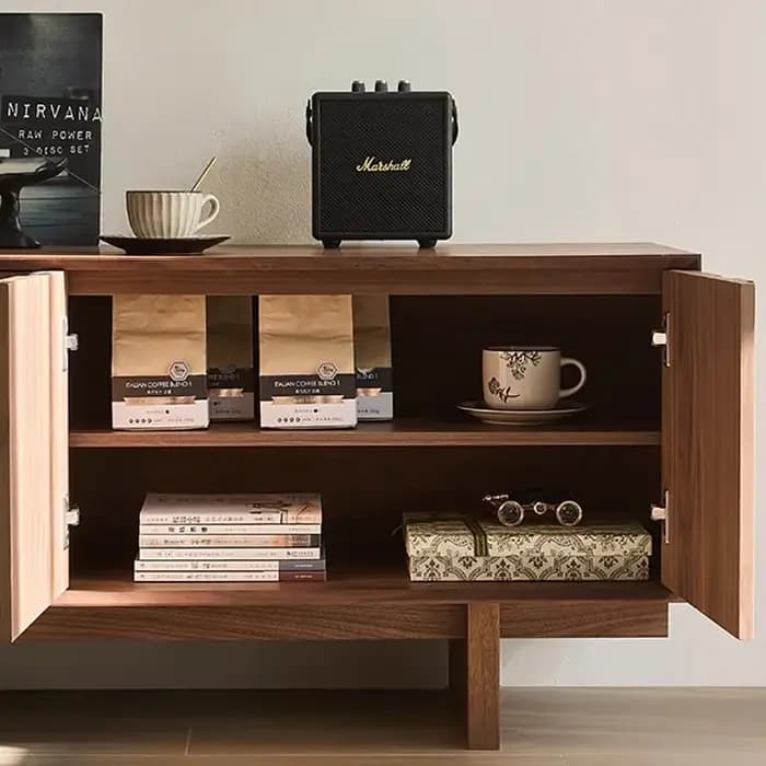 Meuble Tv élégant du milieu du siècle rétro minimaliste Unique