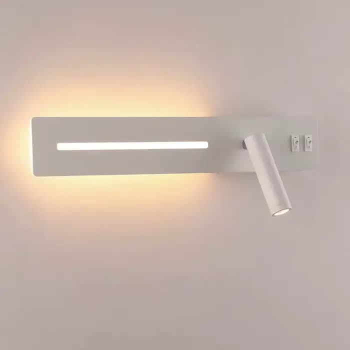 Applique Murale LED avec Chargeur USB pour Téléphone Portable