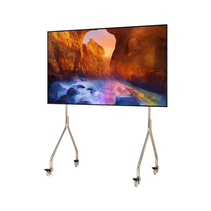 Meuble TV multifonctionnel nordique en acier inoxydable, moderne et Simple pour TV de 32 à 75 pouces