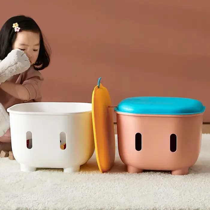 Boîte de rangement de jouets de grande capacité pour enfants