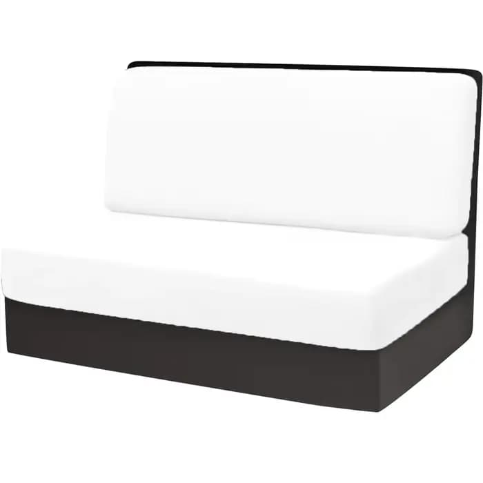 Housses de coussin de dinette de camping-car en velours