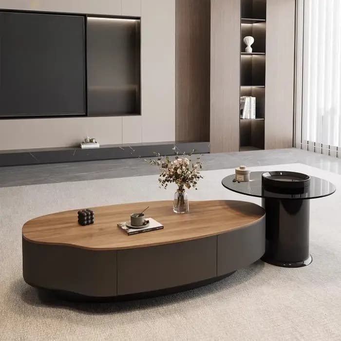 Table basse de salon Alien Mango