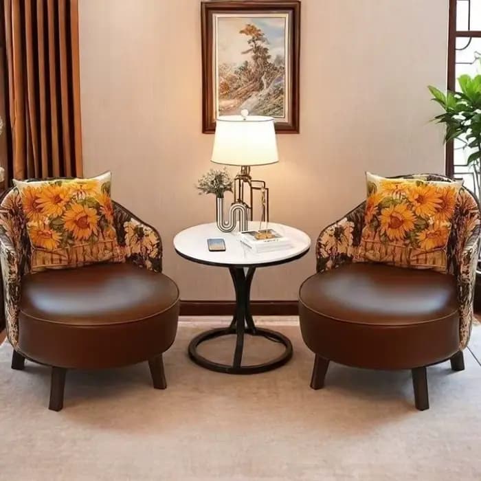 Chaises en cuir modernes accoudoir de luxe jeu ergonomique