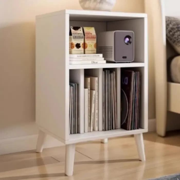 Armoire de rangement pour disques vinyles de Style nordique