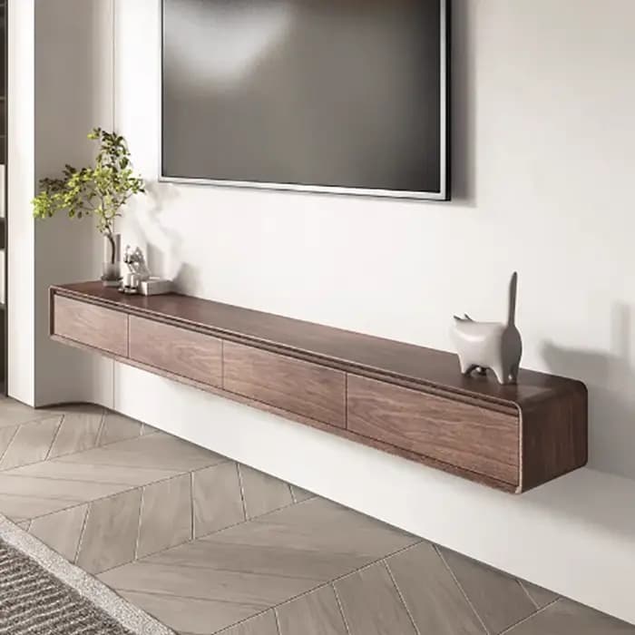 Meubles de télévision flottants de luxe