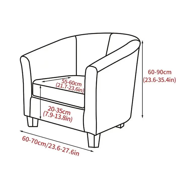 Housses de fauteuil à imprimé floral