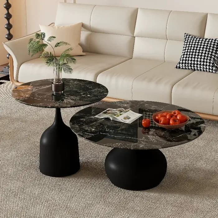 Tables basses au design moderne et minimaliste
