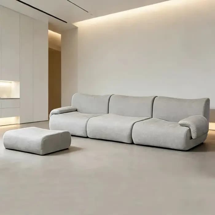 Canapé d'angle moderne de luxe pour salon