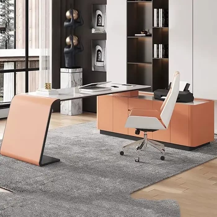 Table de réception design, bureau auxiliaire, mini table de chevet, bureau de travail, table de jeu, bureau professionnel pour chambre à coucher, meubles tendance