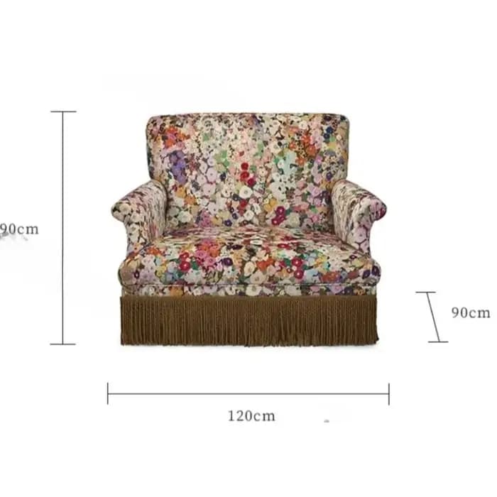 Canapé modulaire minimaliste relaxant avec coussins inclinables pour salon – Meubles