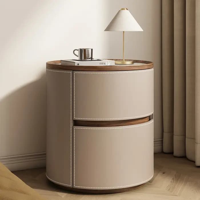 Tables De Chevet rondes au Design nordique