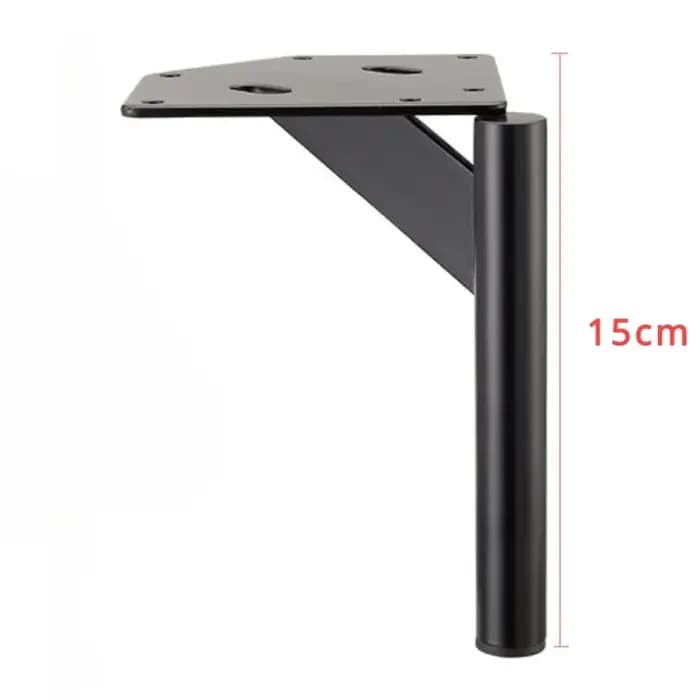 Pieds Métalliques pour Table Basse, Canapé, Lit, Chaise, Armoire, Armoires, Commode, Accessoires de
