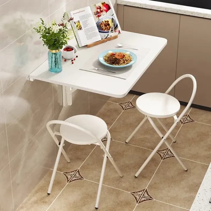 Table de salle à manger murale peu encombrante pour la maison, petits appartements, cuisine multifon