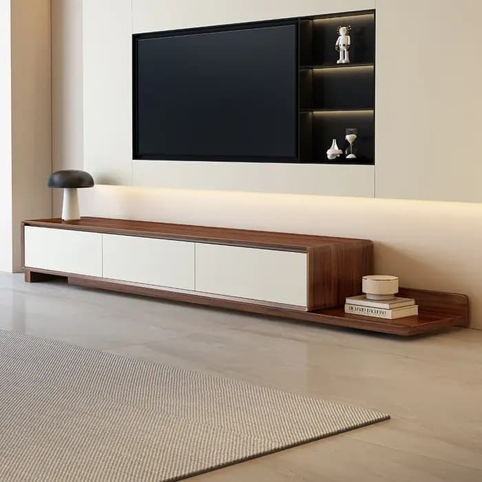 Meuble Tv moderne en bois massif