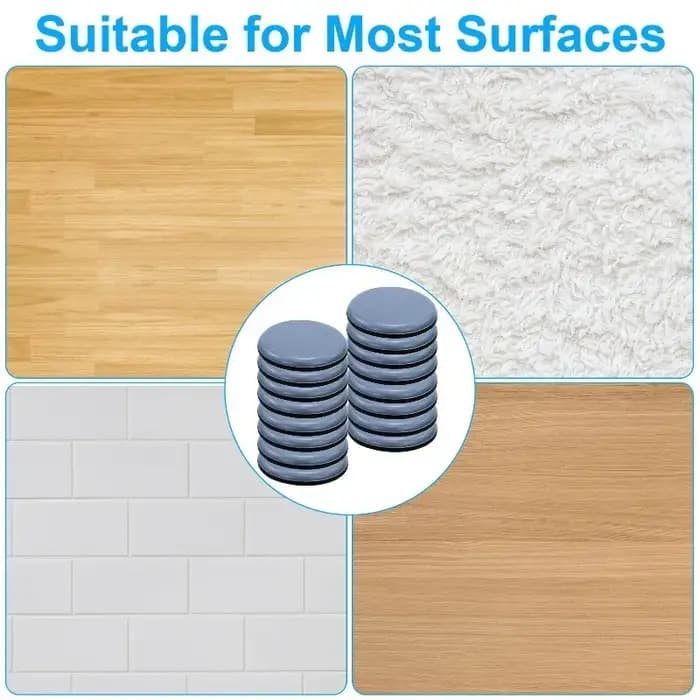 Patins de protection autocollants pour meubles 50/60/70 mm, protège-planchers pour pieds de chaise e