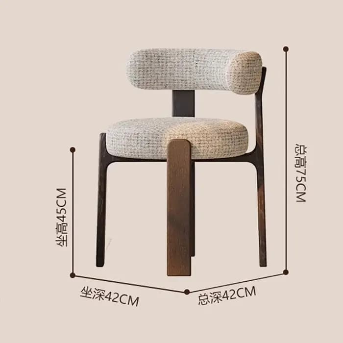 Ensemble de 2 chaises de salle à manger Vintage