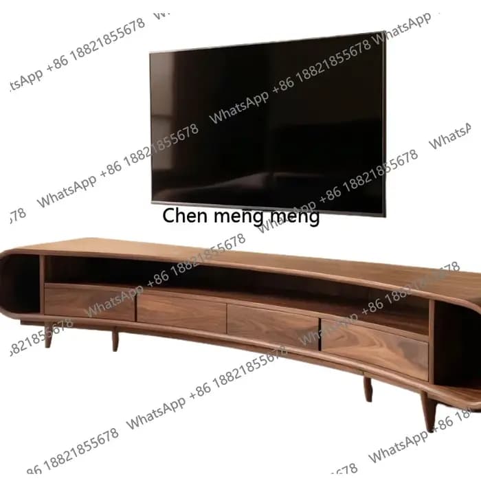 Meuble TV vintage marron unique