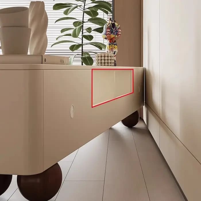 Ornement moderne meuble Tv blanc Design Simple plancher