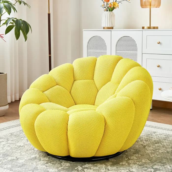 Canapé paresseux citrouille de luxe de styliste italien