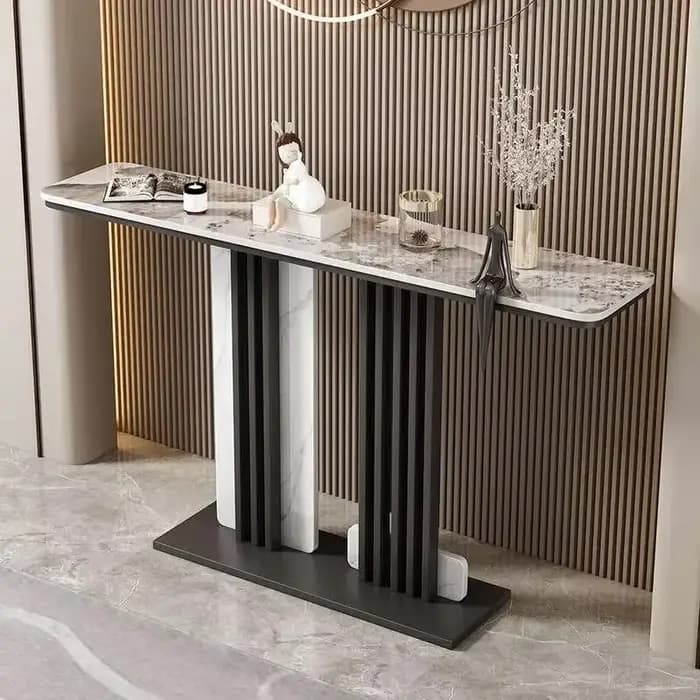Table de salon de luxe en ardoise