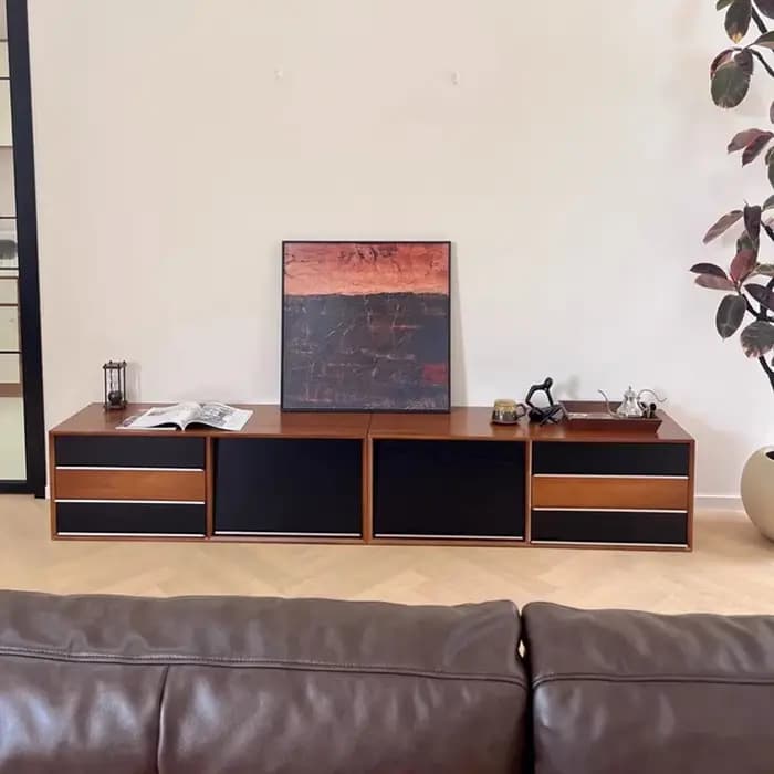 Meuble Tv rétro américain universel beauté Unique Wabi Sabi