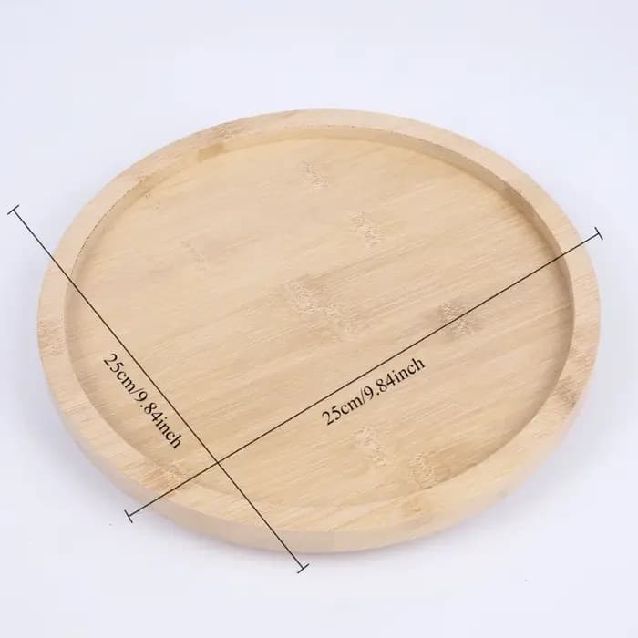 Table de canapé pliable en bambou couleur bois