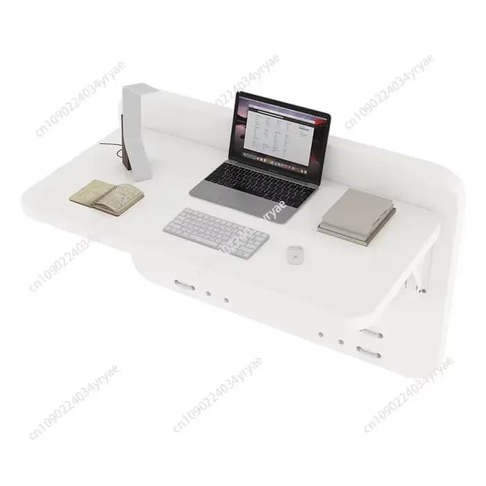 Table de lit de dortoir pliable pour étudiants, bureau de dieux sur le coin, table d'ordinateur port
