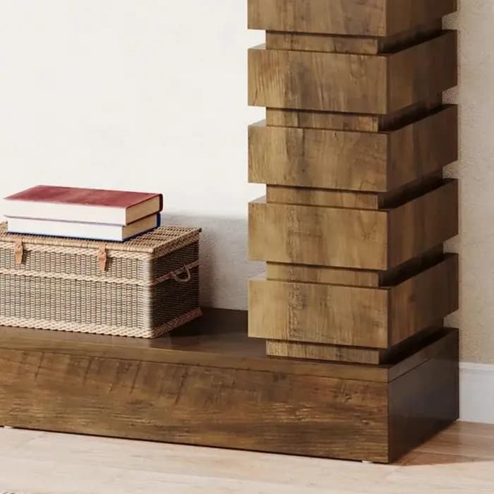 Wabi Sabi Table console unique élégante minimaliste Premium