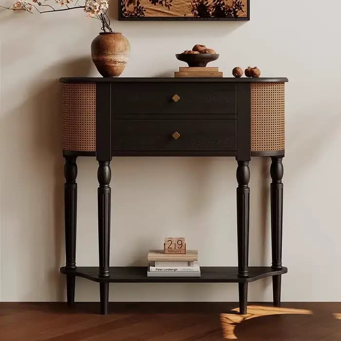 Table de Console de beauté Vintage