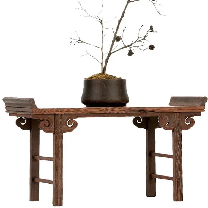 Table à Thé Basse Alberoise en Séquoia