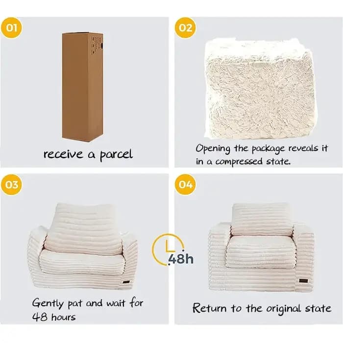 Une chaise relaxante pour une seule personne