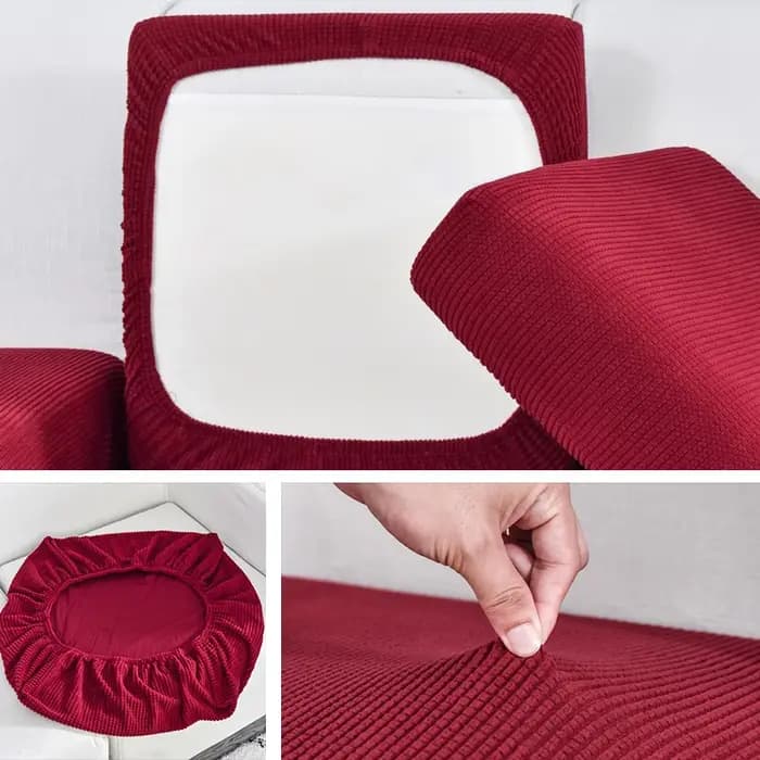 Housse de coussin de siège de canapé en Jacquard