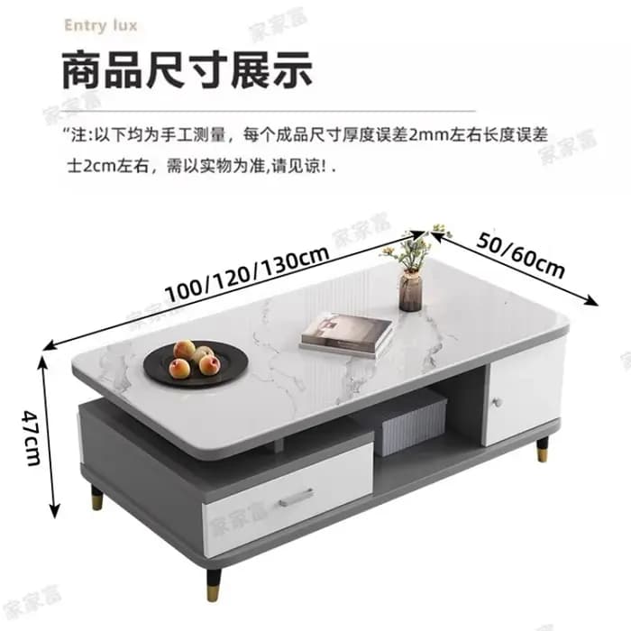 Tables basses d'appoint modernes japonaises simples en bois naturel