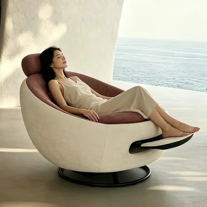 Chaises de salon pour balcon, tabourets de méditation occasionnels, chaises de salon nordiques inclinables et larges, Sillas, mobilier de maison