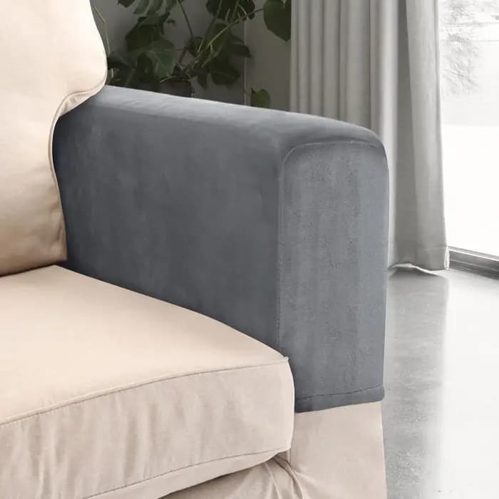 Housse de protection universelle pour accoudoir de canapé