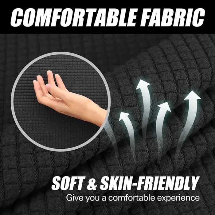 Housse de canapé extensible 1 pièce